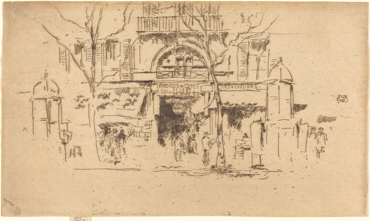Operans passager. av James Abbott McNeill Whistler