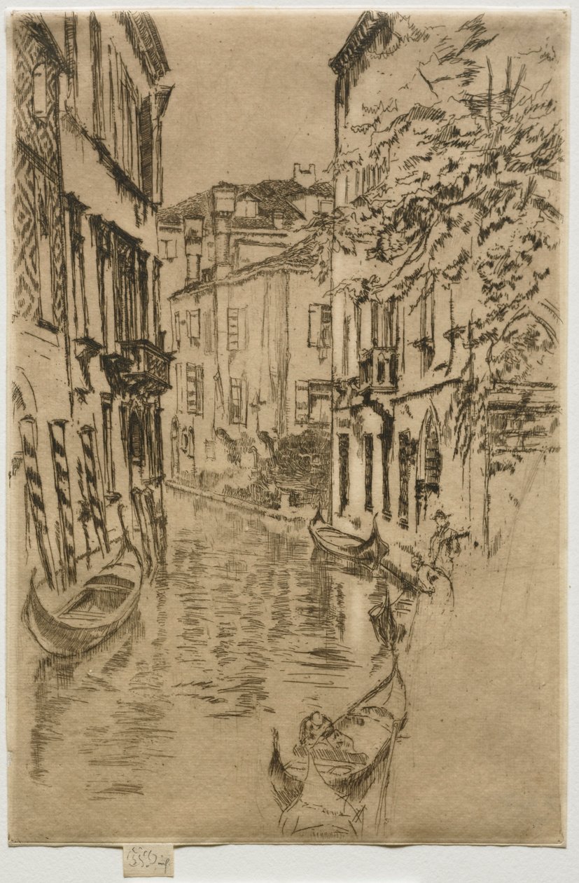 Tyst kanal. av James Abbott McNeill Whistler