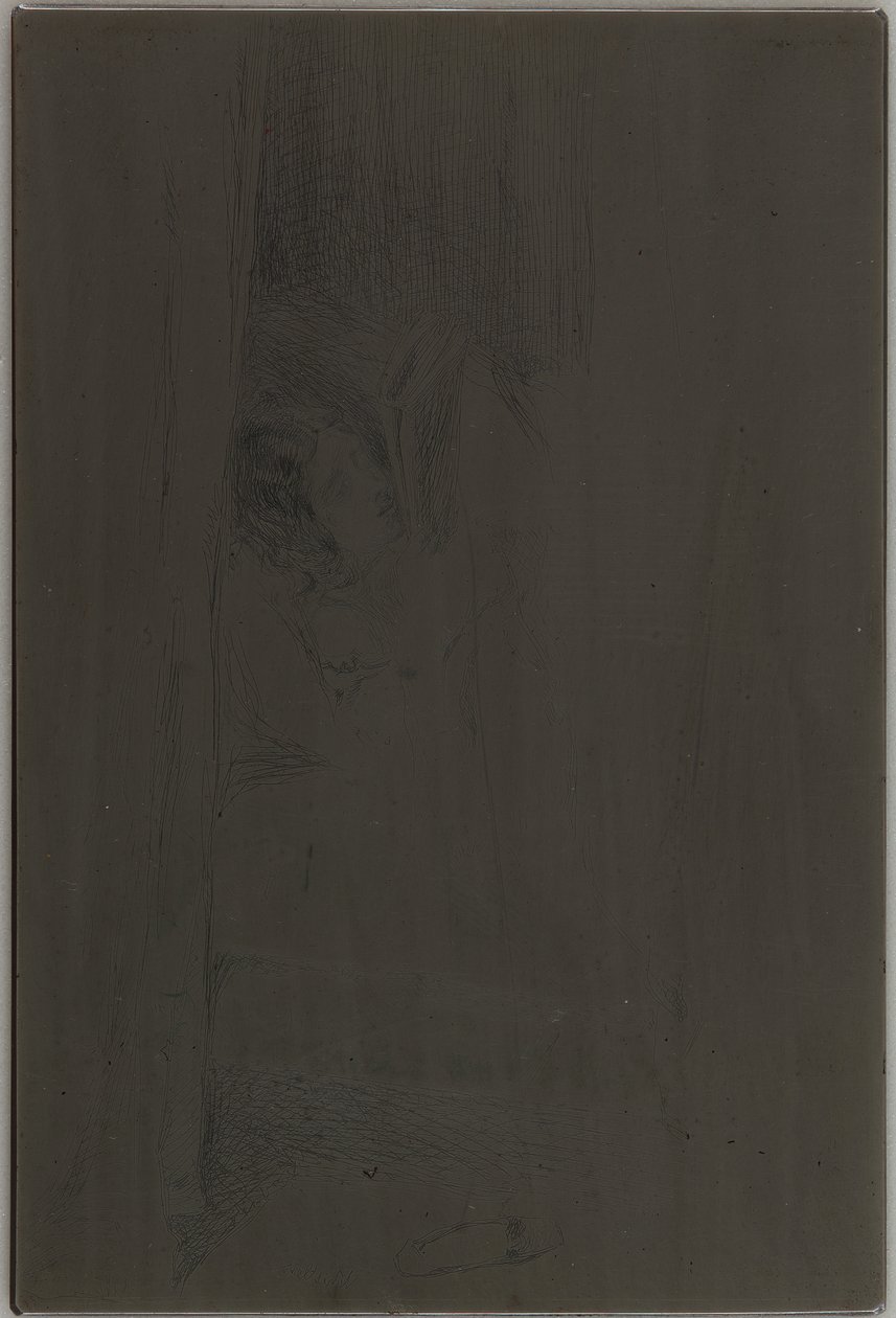 Läser i sängen, 1858. av James Abbott McNeill Whistler