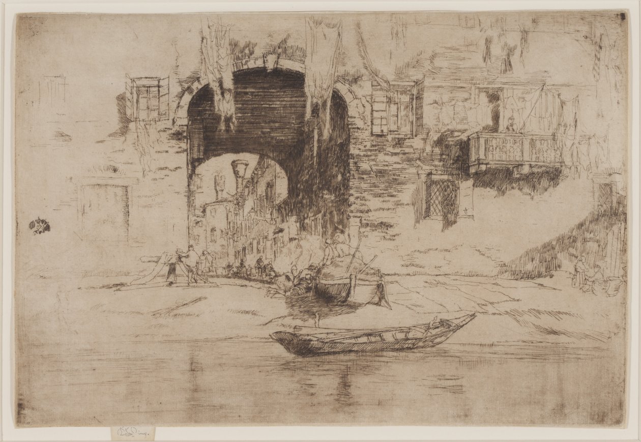 San Biagio av James Abbott McNeill Whistler