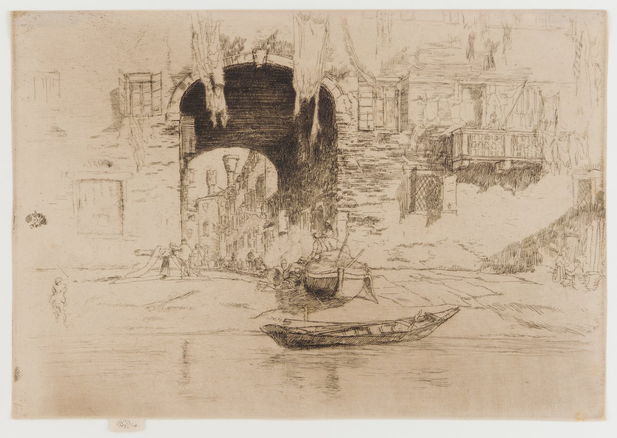 San Biagio, 1879-1880. av James Abbott McNeill Whistler