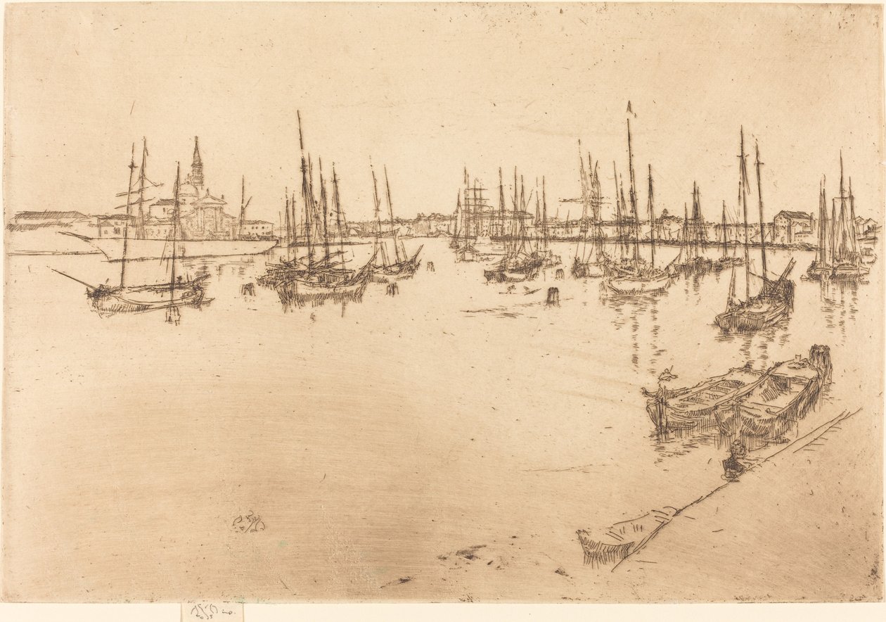 St George, 1880. av James Abbott McNeill Whistler