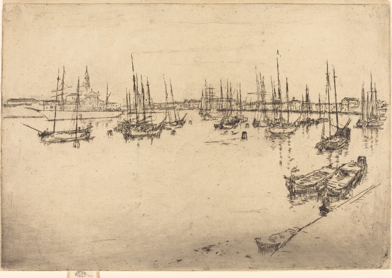 St George, 1880. av James Abbott McNeill Whistler