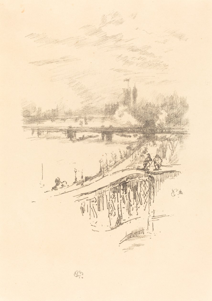 Savoy Pigeons, 1896. av James Abbott McNeill Whistler