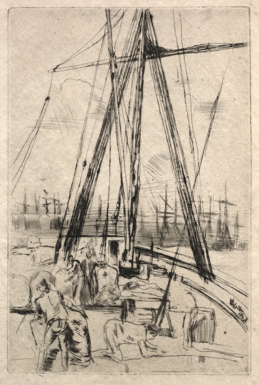 Leverans i Liverpool, 1867. av James Abbott McNeill Whistler