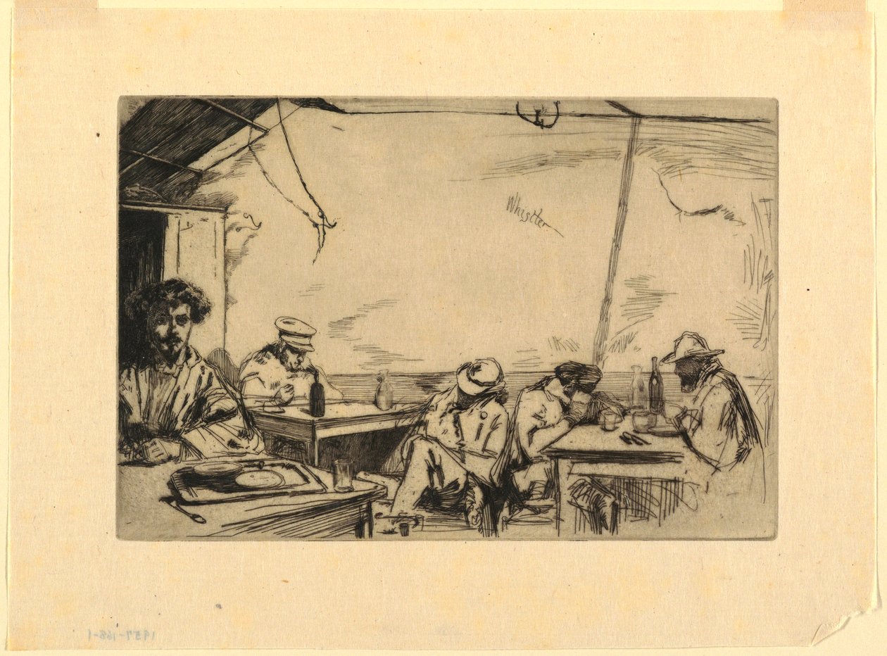 Tre sous soppa av James Abbott McNeill Whistler