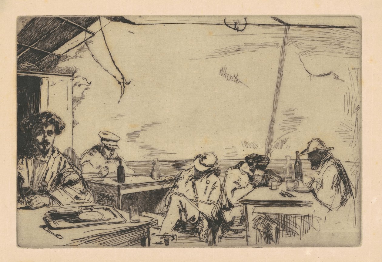 Three Penny Soup, 1859. av James Abbott McNeill Whistler