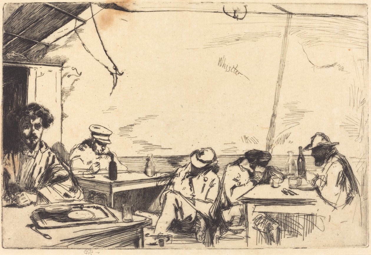 Three Penny Soup, 1859. av James Abbott McNeill Whistler