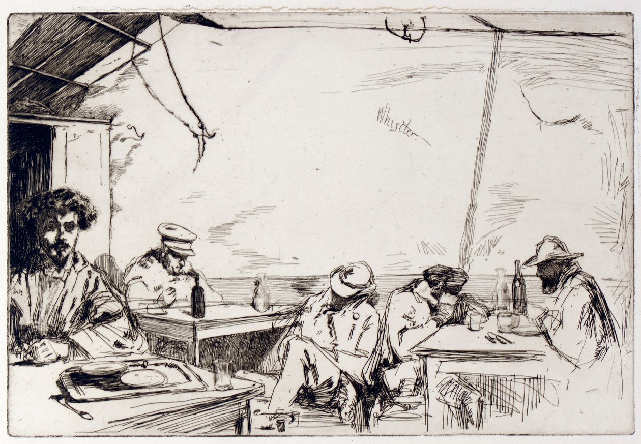 Tre soussoppa av James Abbott McNeill Whistler