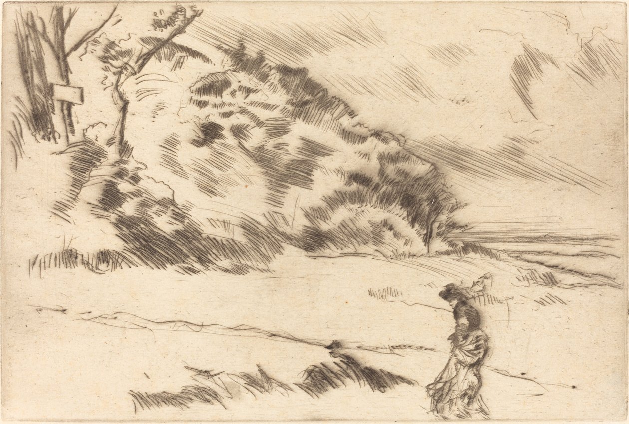 Speke Shore, ca. 1875. av James Abbott McNeill Whistler