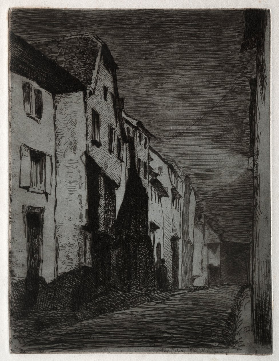 Gatan vid Saverne. av James Abbott McNeill Whistler