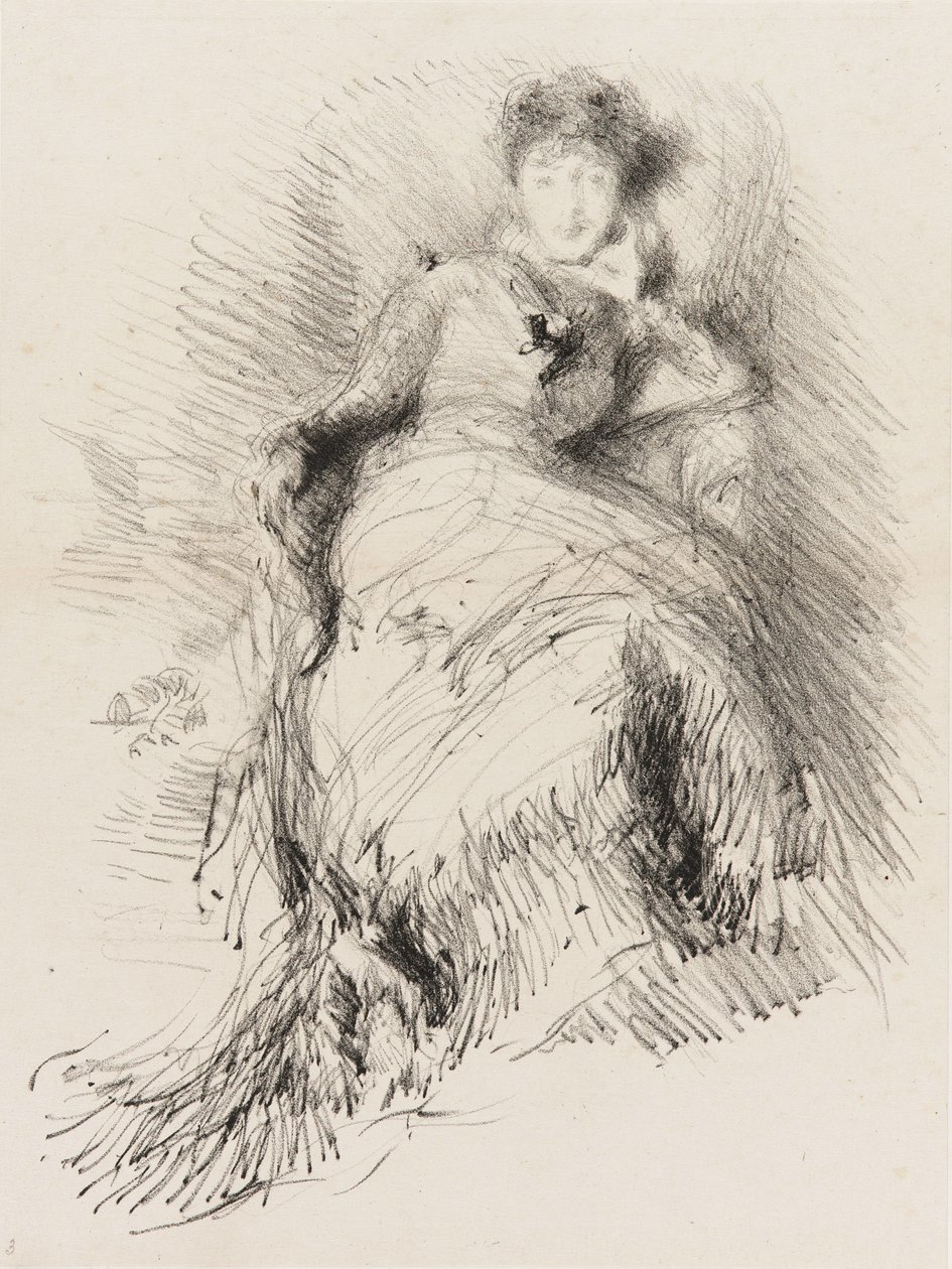 Studie, 1878. av James Abbott McNeill Whistler