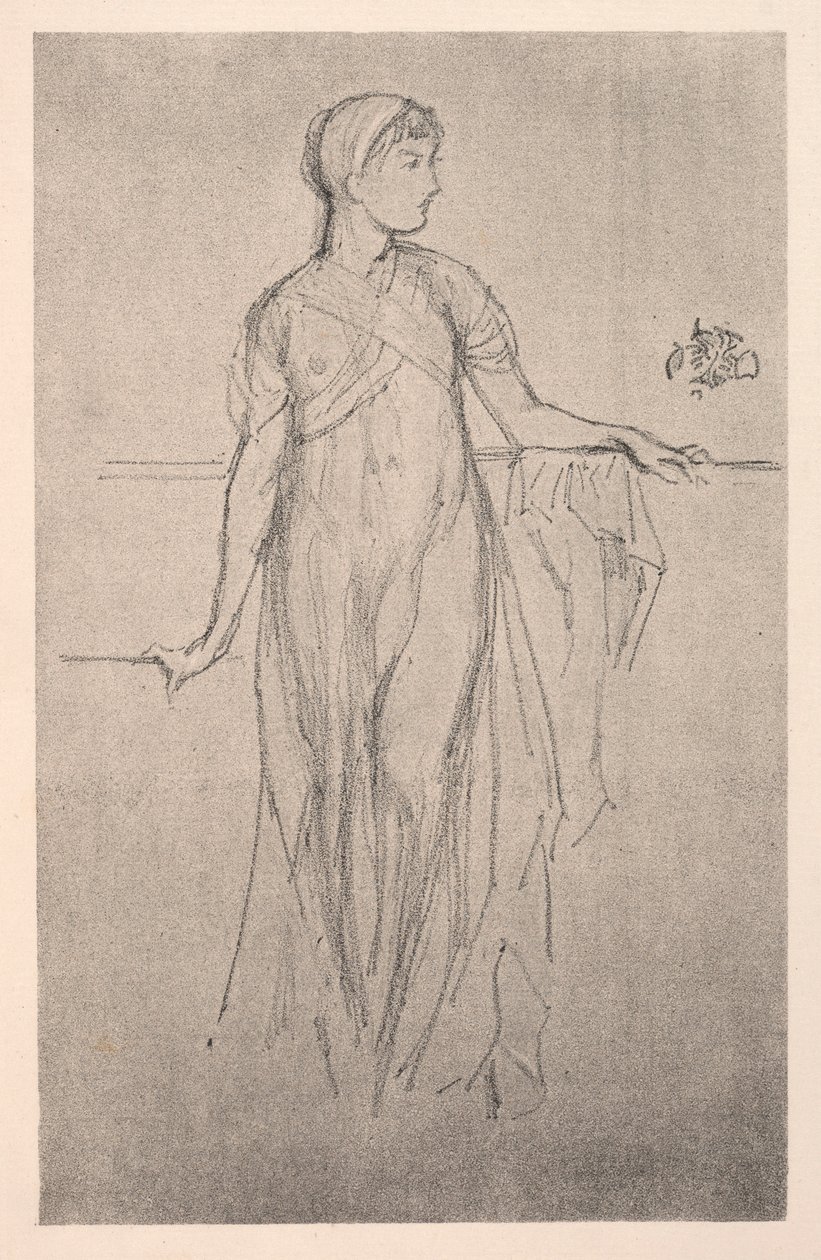 Studie, 1879. av James Abbott McNeill Whistler