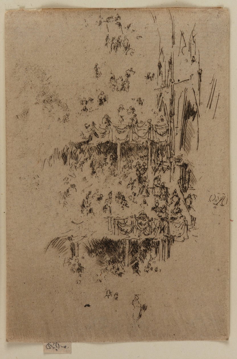 Abbey Jubilee, 1887. av James Abbott McNeill Whistler