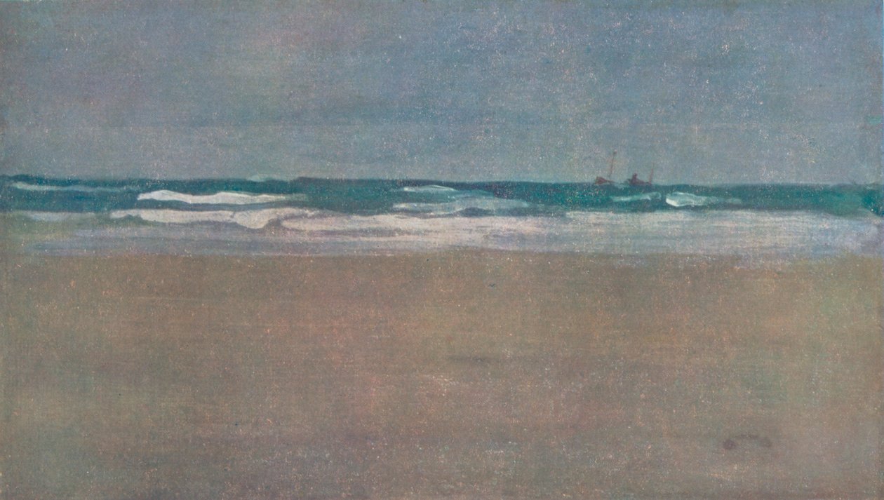 The Angry Sea, 1884, 1904 av James Abbott McNeill Whistler