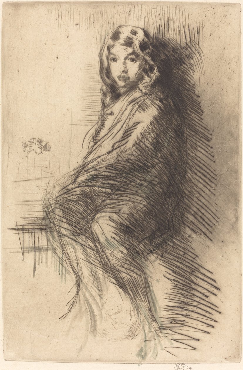 Pojken, c. 18731875. av James Abbott McNeill Whistler