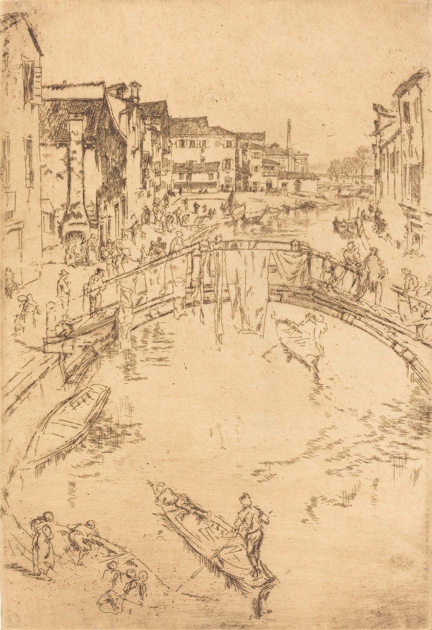 Bron, 18791880. av James Abbott McNeill Whistler