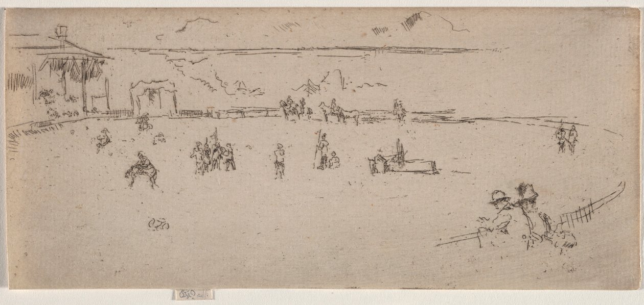 Buckinghästen. av James Abbott McNeill Whistler