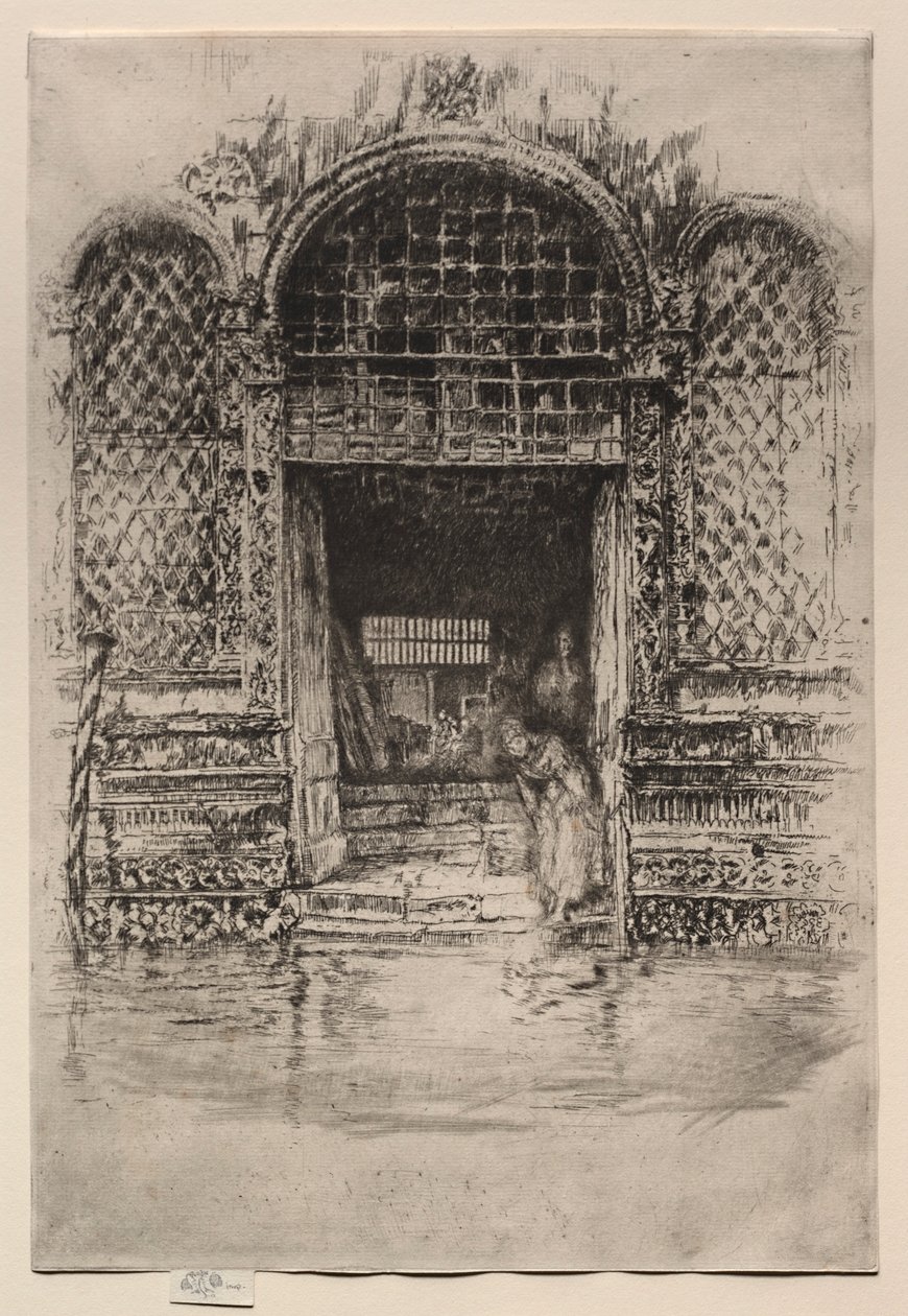 Dörröppningen, 1880. av James Abbott McNeill Whistler