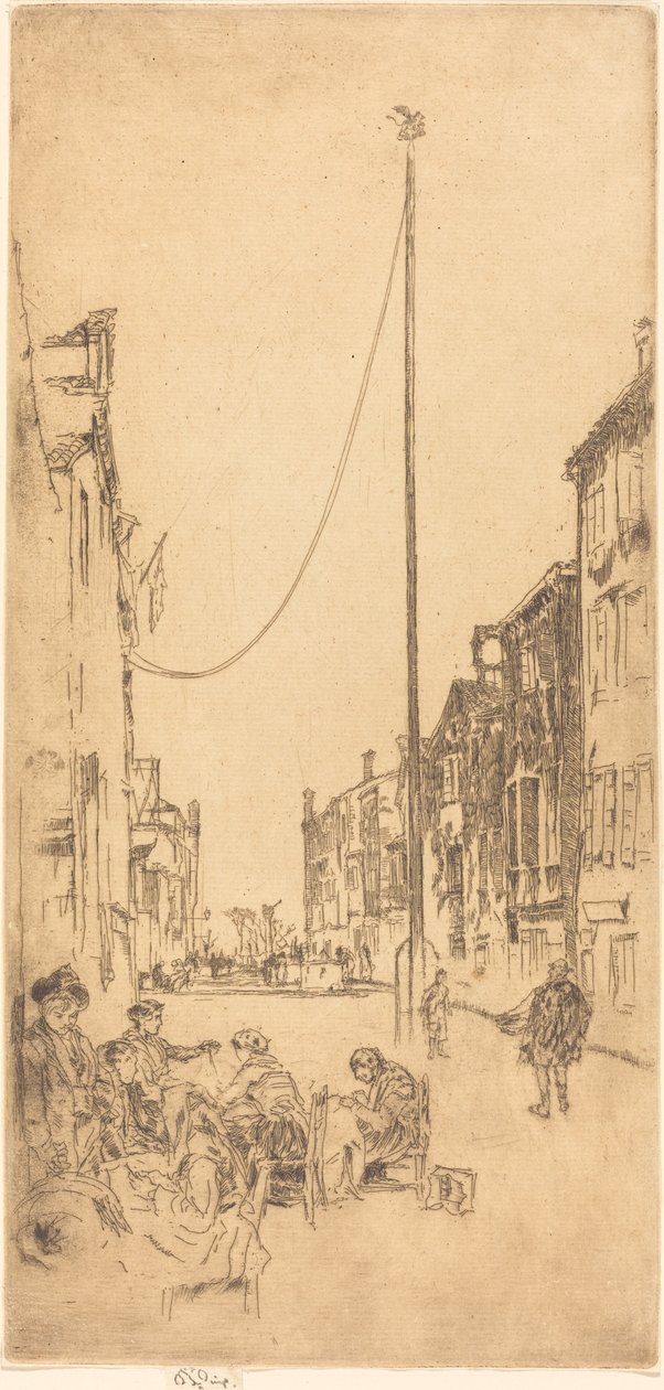 Masten, 18791880. av James Abbott McNeill Whistler