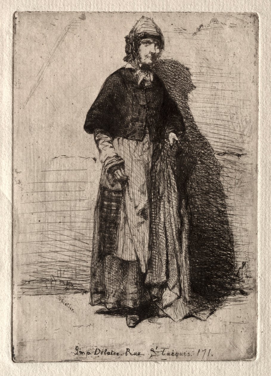 Modern Gerard, 1858. av James Abbott McNeill Whistler