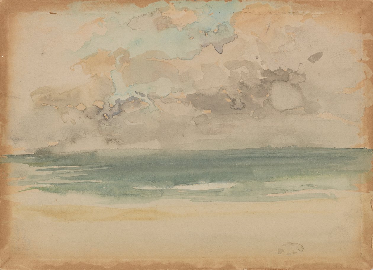 Havsvågen, 1883-1884. av James Abbott McNeill Whistler