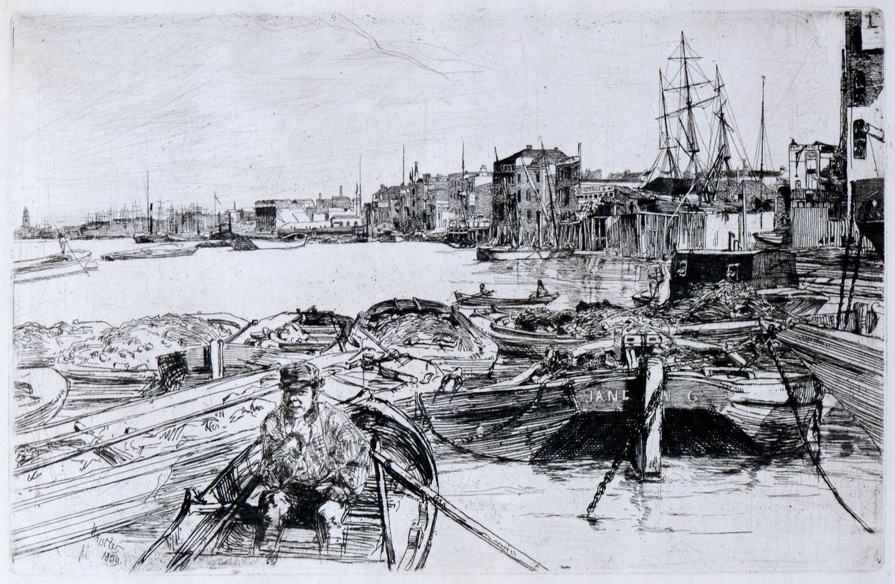 The Poolswed av James Abbott McNeill Whistler