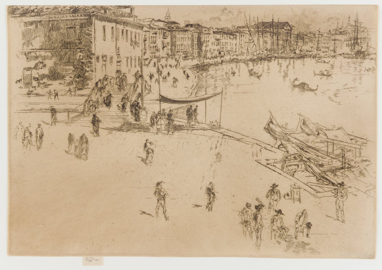 The Riva, nr 2, 1879-1880. av James Abbott McNeill Whistler