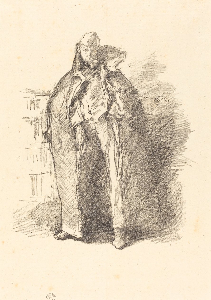 Den ryska Schube, 1896. av James Abbott McNeill Whistler