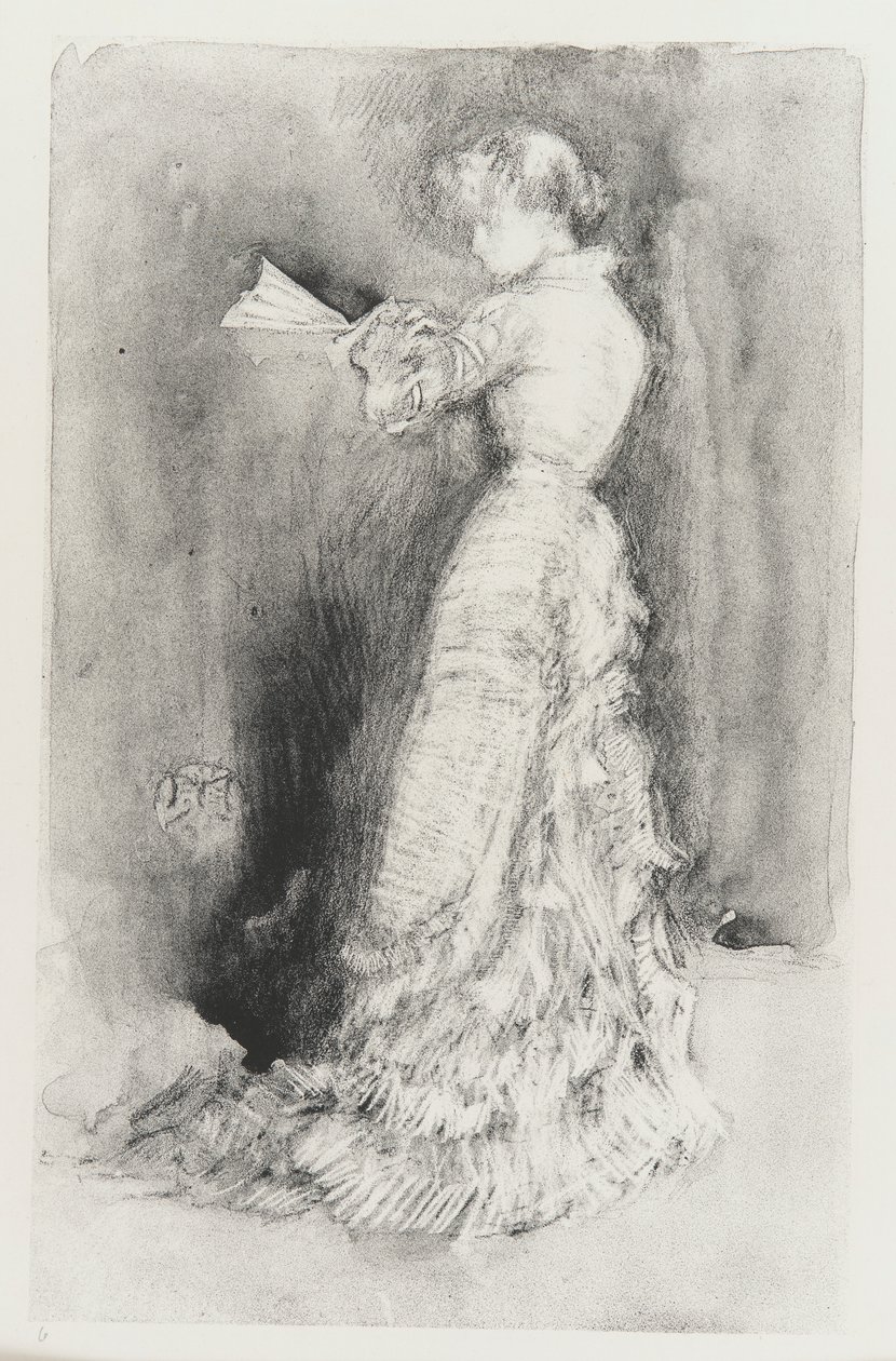 Toaletten, 1878. av James Abbott McNeill Whistler