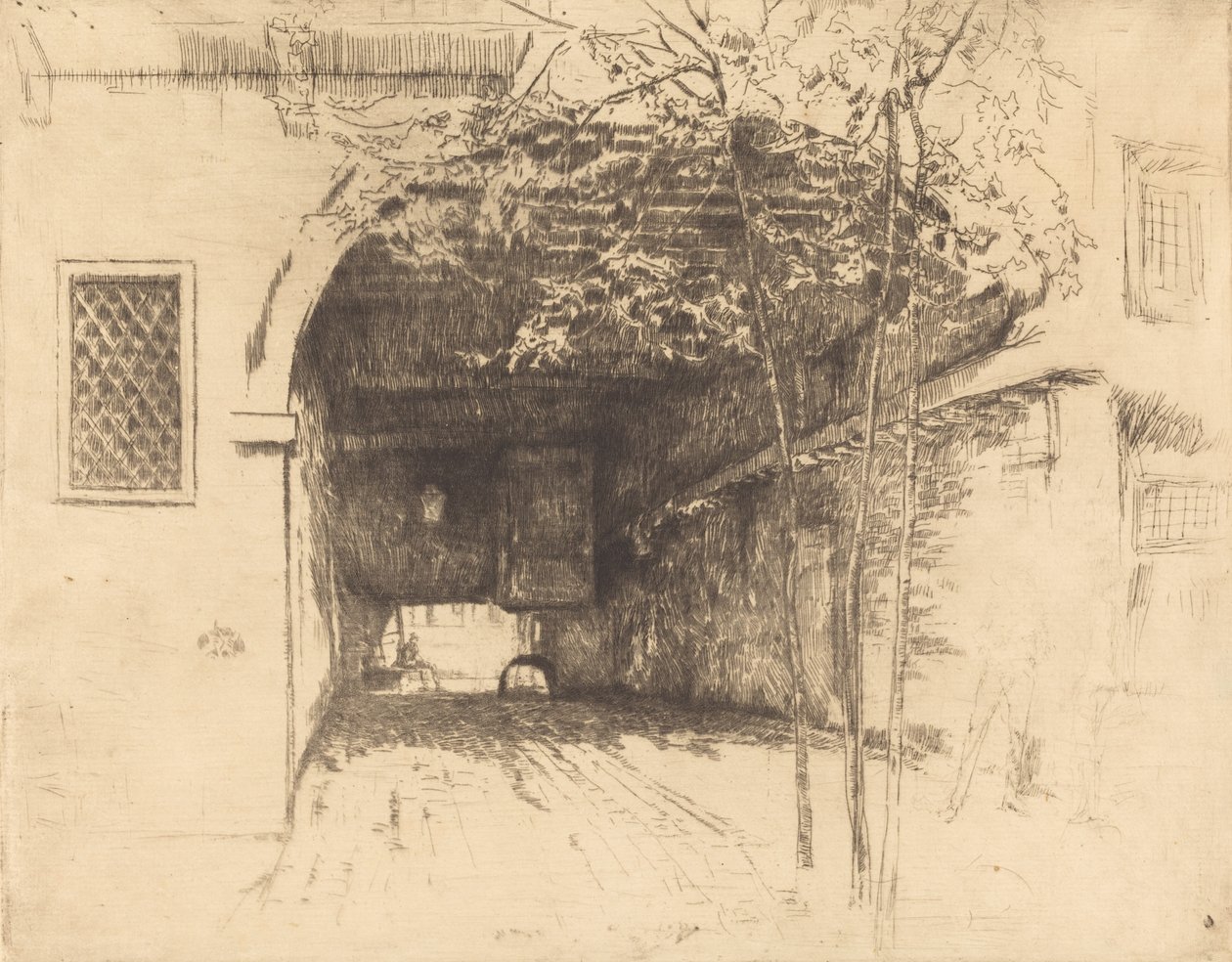 Färjan, No.I, 18791880. av James Abbott McNeill Whistler