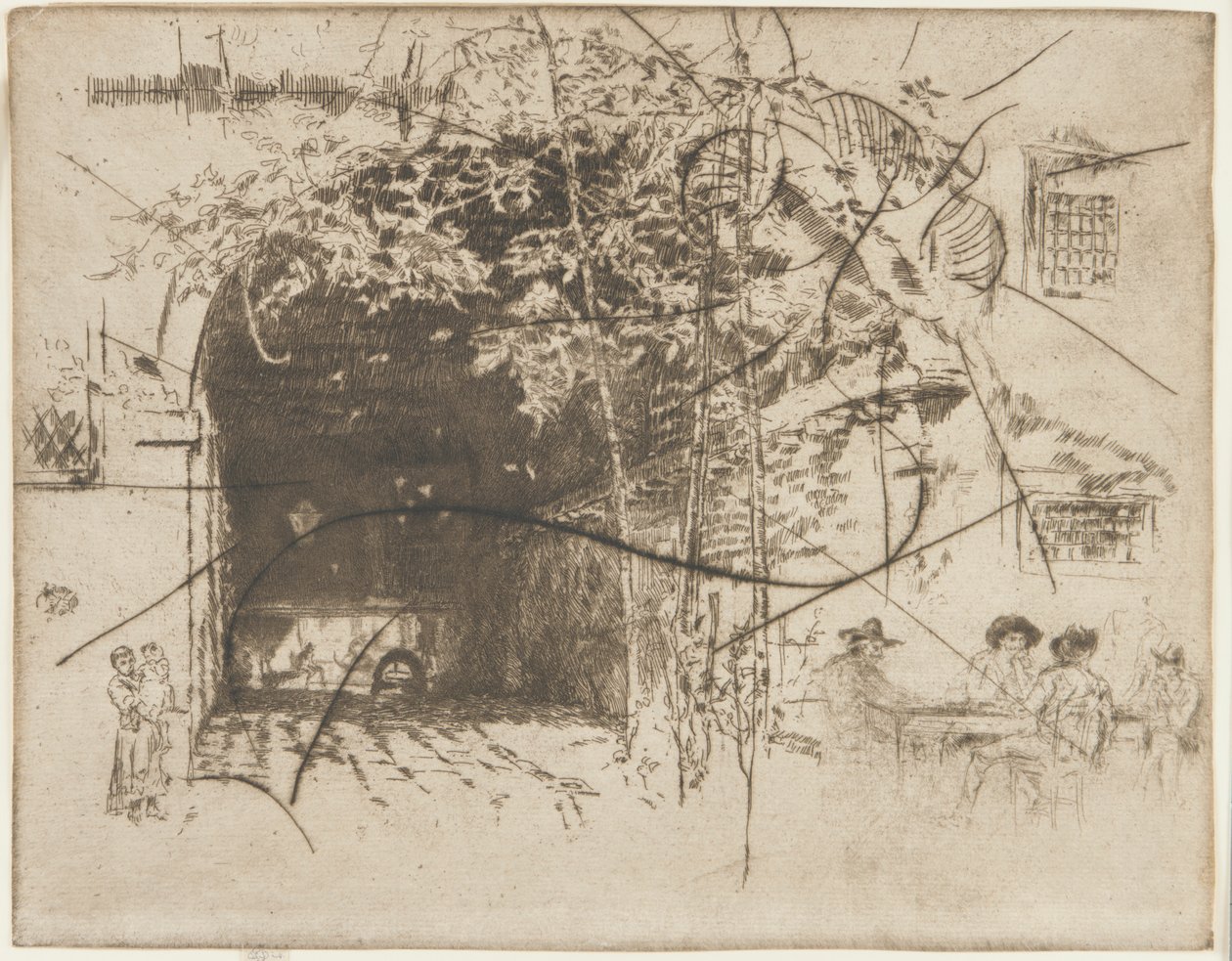 Färjan, nr 2, 1879-1880. av James Abbott McNeill Whistler