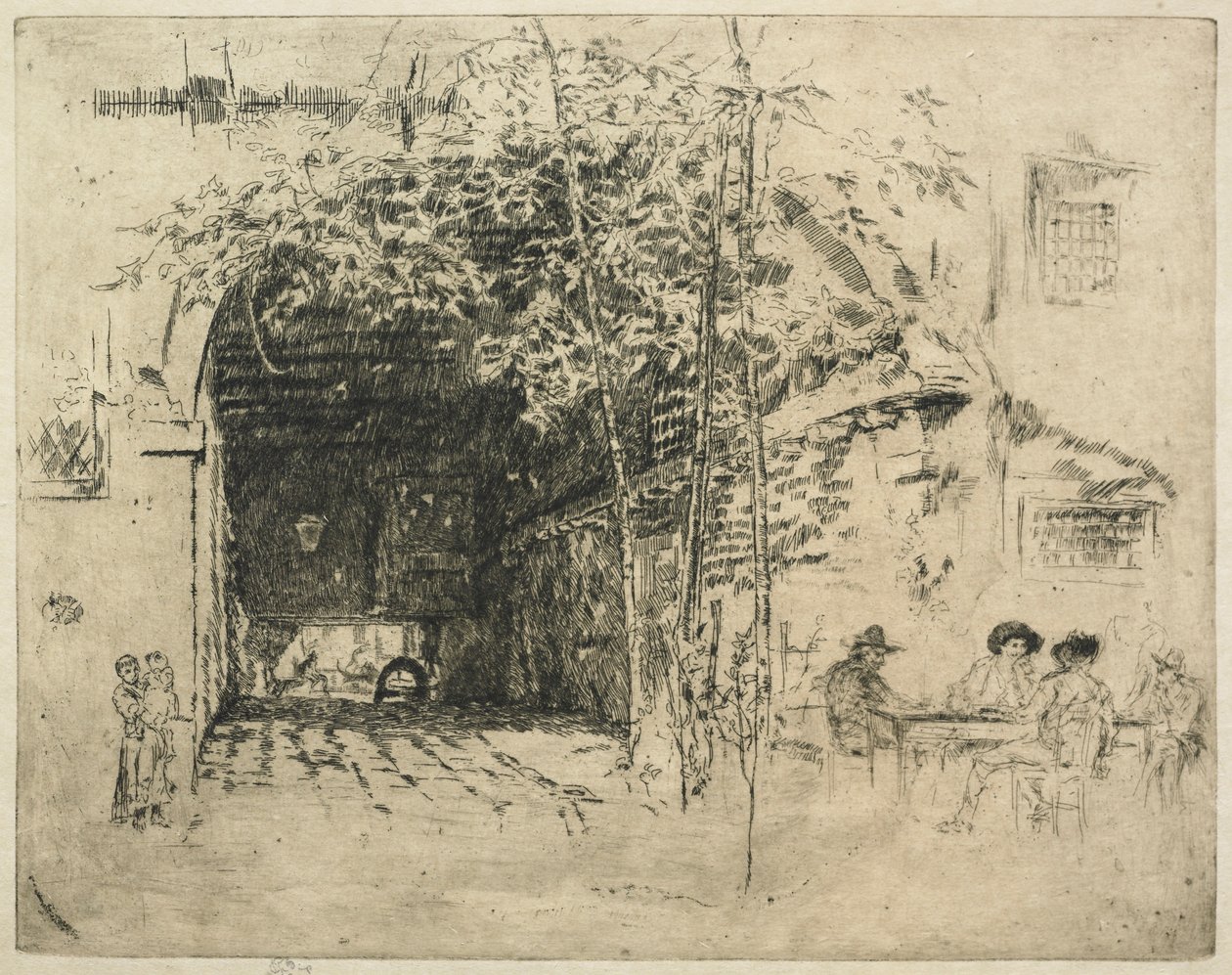 Färja, nr 2. av James Abbott McNeill Whistler