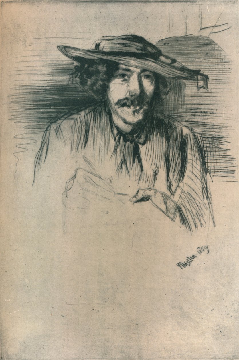 Whistler, 1859, 1904. av James Abbott McNeill Whistler