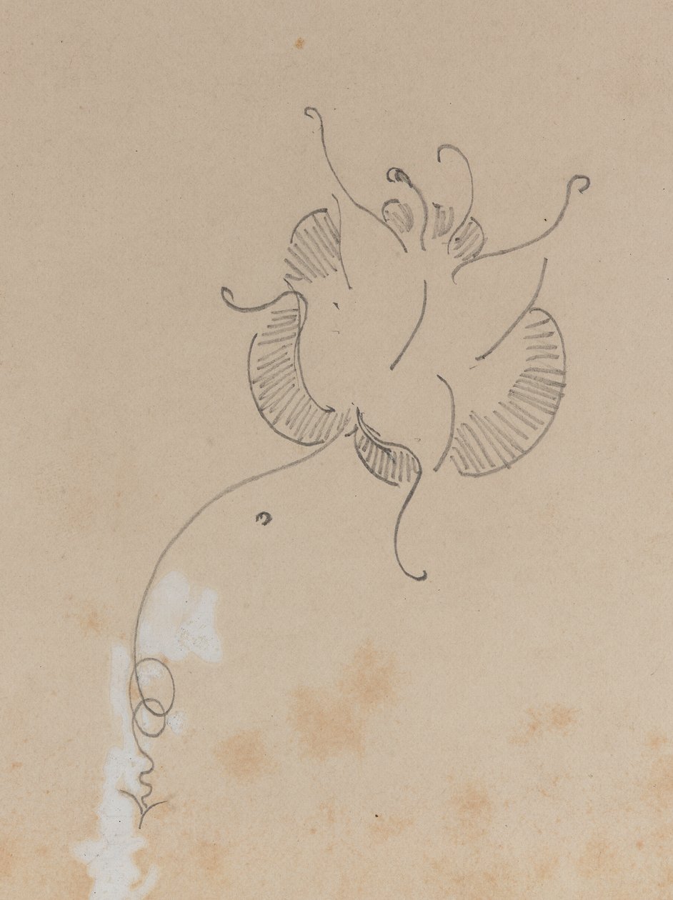 Whistlers fjäril, 1886. av James Abbott McNeill Whistler