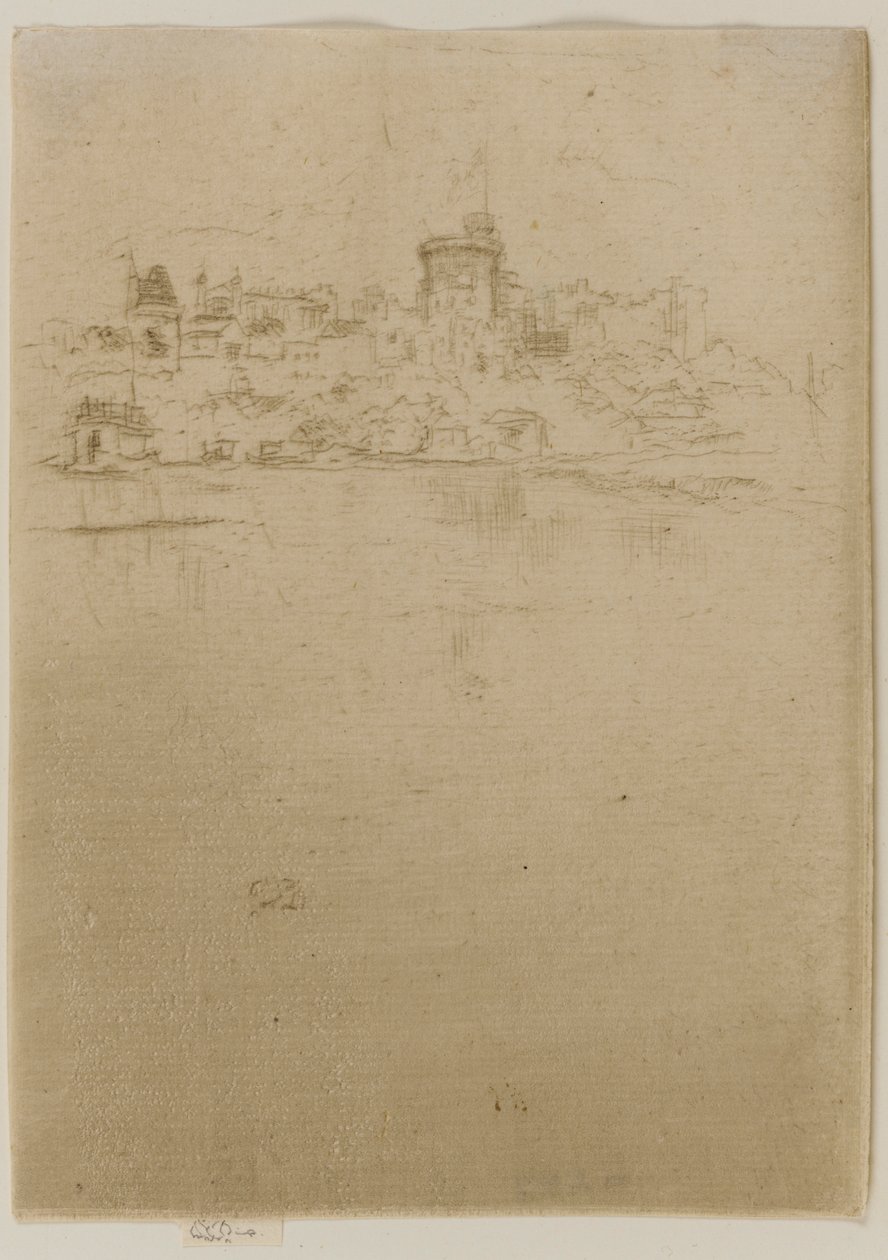 Windsor Memorial, 1887. av James Abbott McNeill Whistler