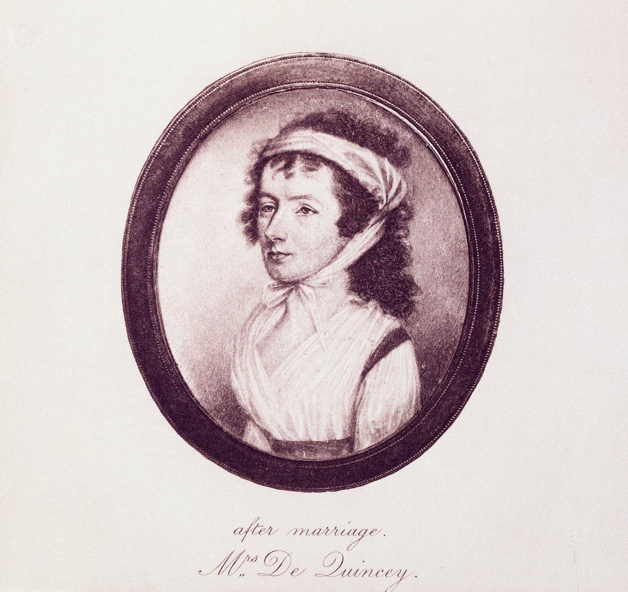 Porträtt av Margaret Simpson av James Archer