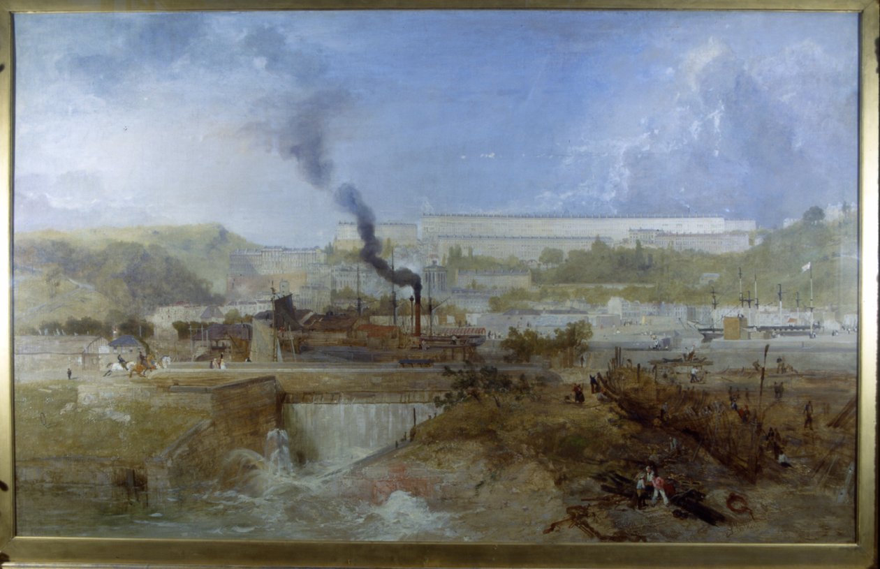 Clifton från Overfall Dam av James Baker Pyne