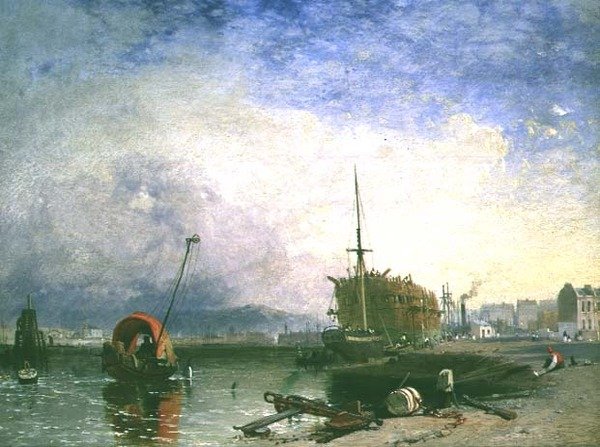 Minnen från Bristol Harbour av James Baker Pyne