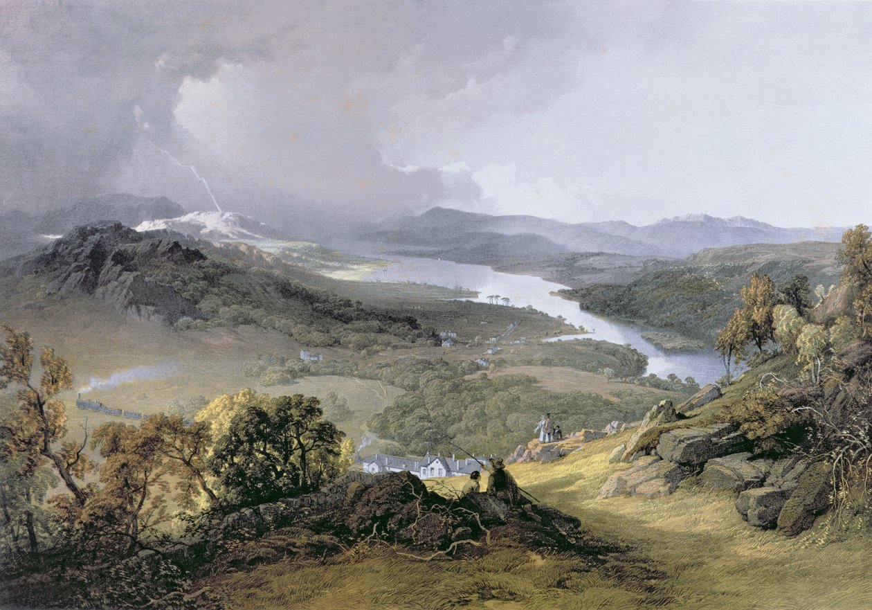 Windermere: från Orrest Head av James Baker Pyne