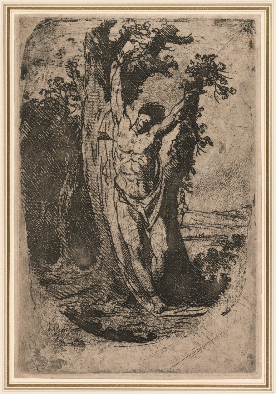 Sankt Sebastian av James Barry (Irish