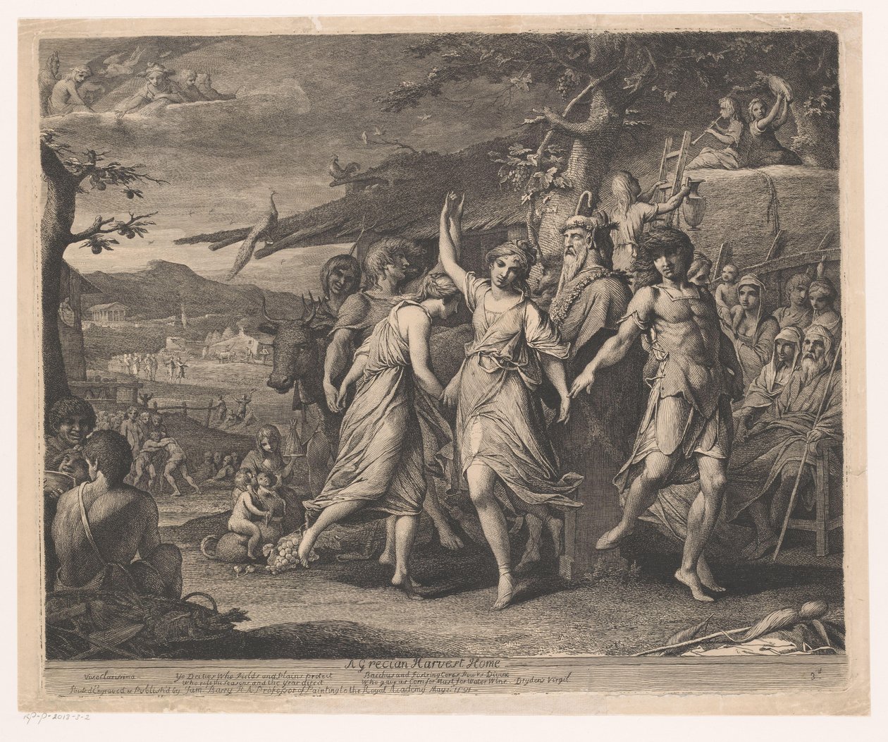 Ett grekiskt skördehem av James Barry