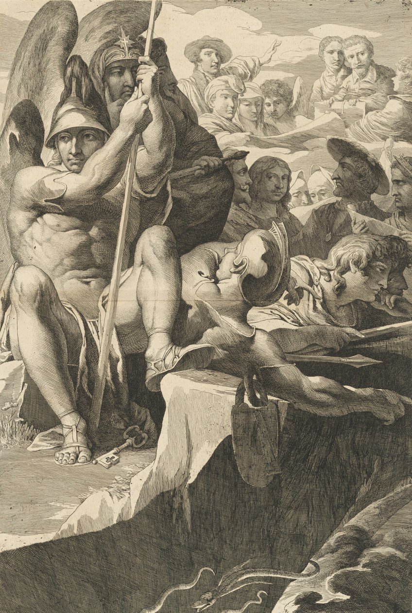 Änglagardet, ca. 1802. av James Barry