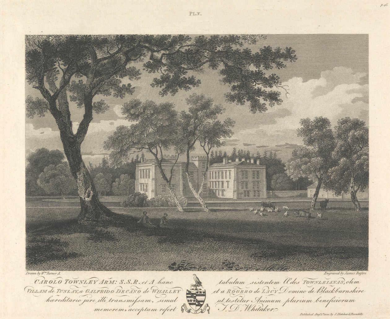 Townley Hall av James Basire