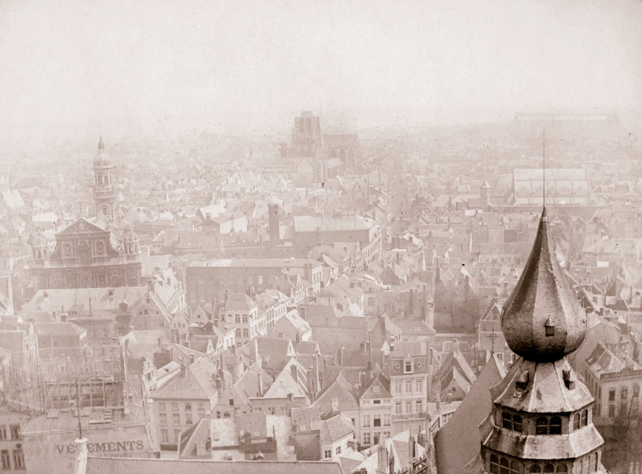 Antwerpens skyline, 1898. av James Batkin