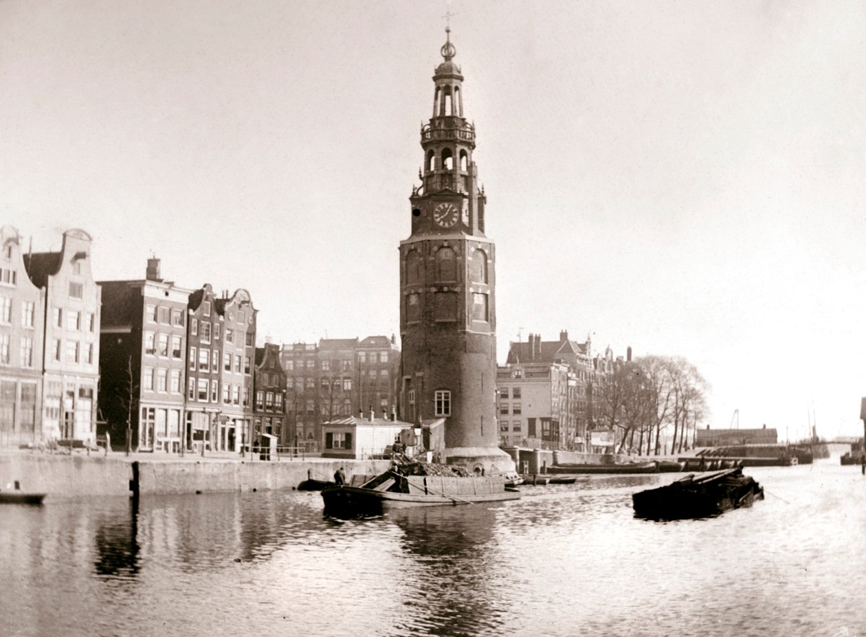 Montelbaanstoren, Amsterdam, 1898. av James Batkin