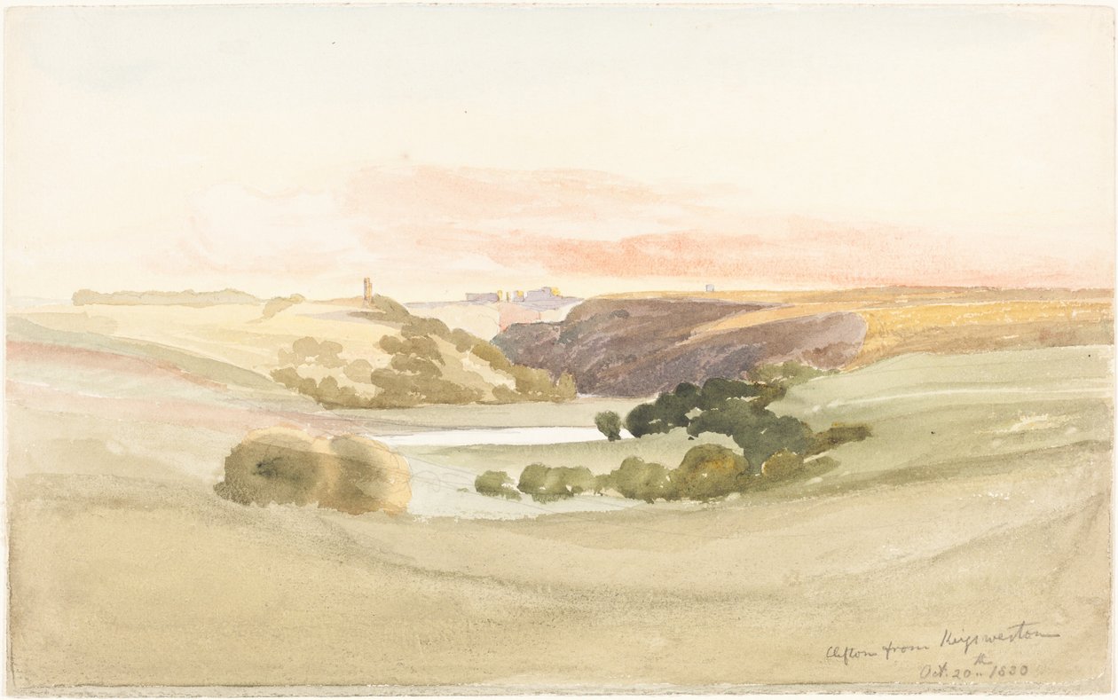 Clifton från Kingsweston av James Bulwer