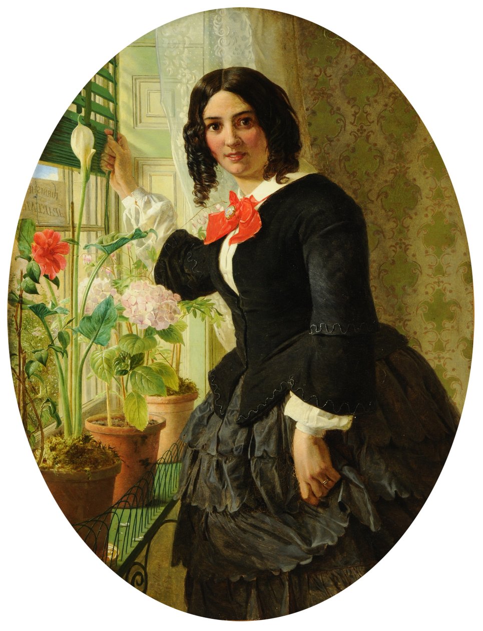 Hyresvärdinnan, 1856 av James Collinson
