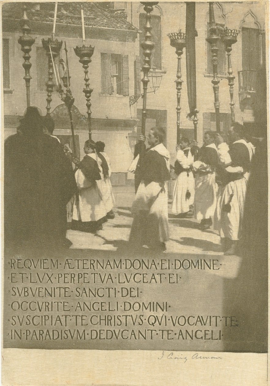 Ett venetianskt requiem av James Craig Annan