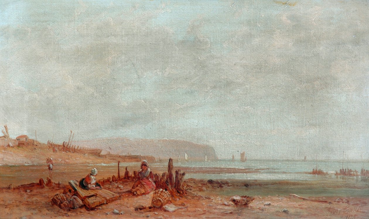 På den franska kusten, 1880 av James Cullett